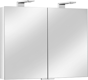 12703171301 ROYAL UNIVERSE Зеркальный шкаф 800х752х143 мм, с подсветкой