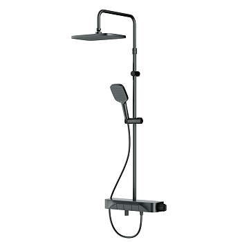 Душевая система с ванно-душевым смесителем-полкой AM.PM Func, F078F722