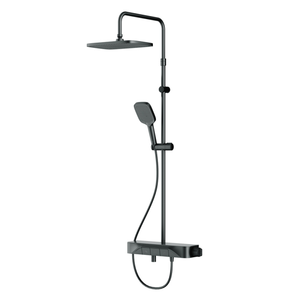 Душевая система с ванно-душевым смесителем-полкой AM.PM Func, F078F722