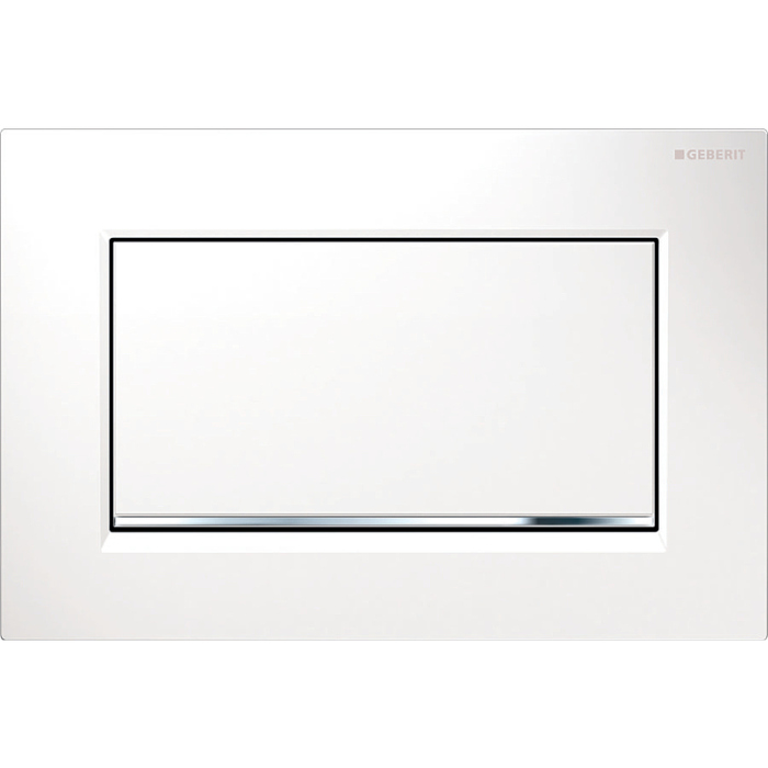 Кнопка смыва Geberit Sigma 30 115.893.JT.1 белый матовый / хром глянцевый