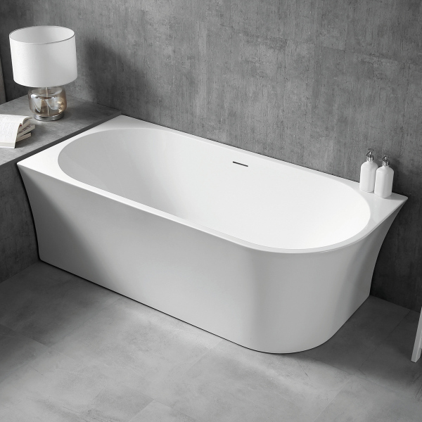 Акриловая ванна ABBER AB9257-1.7 L белая