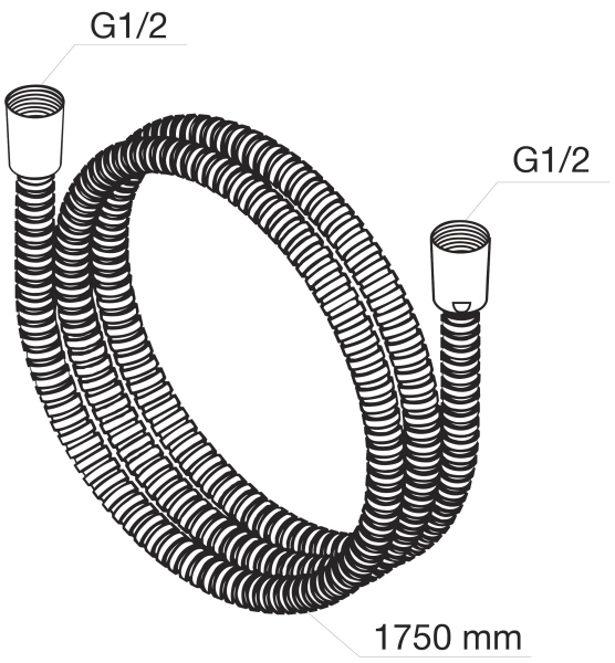 Шланг для душа Damixa DAMIXA, 760400264