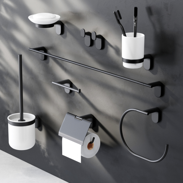 Стеклянная мыльница с настенным держателем AM.PM X-Joy, A8434222