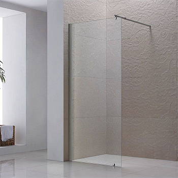 Душевая перегородка RGW Walk In WA-02 700x1850 профиль хром, стекло шиншилла