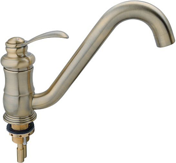 Смеситель Timo Anett 2503F antique для кухонной мойки