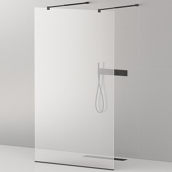 Душевая перегородка Cezares, LIBERTA-L-2-100-C-NERO