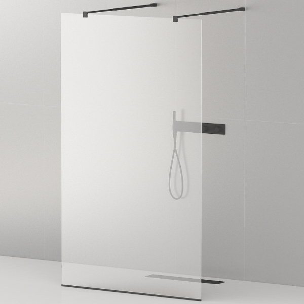 Душевая перегородка Cezares, LIBERTA-L-2-100-C-NERO