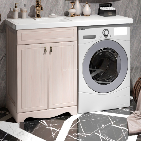 Тумба для комплекта Opadiris Клио 56 напольная, беленый бук