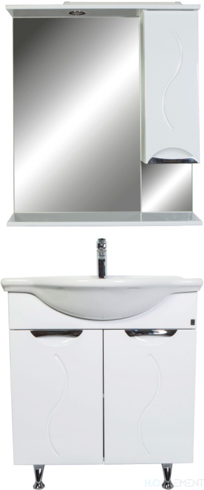 Зеркало-шкаф 1 Orange Глория 75