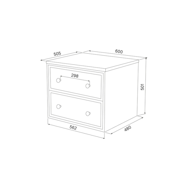 Тумба без раковины подвесная со столешницей МДФ, 60 см IDDIS Torr темно-серый (TOR60DMi95K)