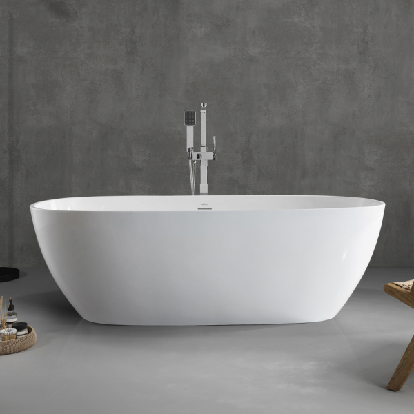 Акриловая ванна ABBER AB9263-1.5 белая