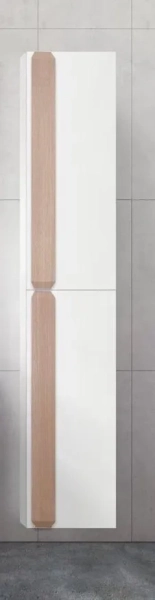 AURORA Шкаф подвесной с двумя распашными дверцами с доводчиками, с двумя полками, правосторонний, Pi