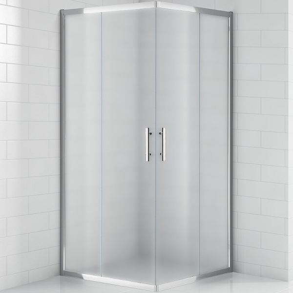 Душевой уголок Cezares ECO-O-A-2-90-P-Cr стекло punto