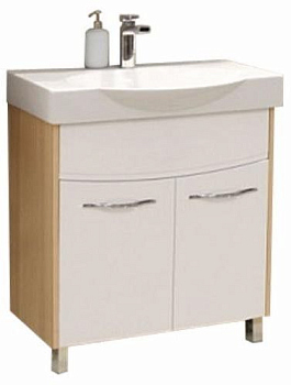 Тумба под раковину Акватон Инфинити 76 Н (1A196701IFSC0) ясень коимбра