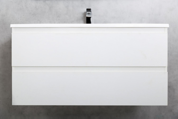 Тумба с раковиной Cezares Molveno 100 bianco ghiaccio