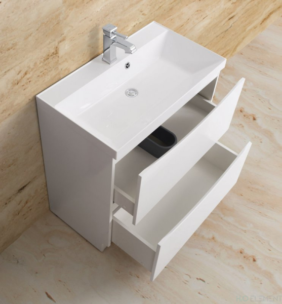Тумба с раковиной Belbagno MARINO, MARINO-700-2C-PIA-BL-P+ BB700/450-LV-MR-AST (готовый набор)