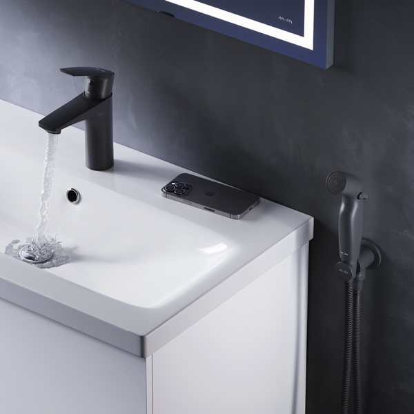 Смеситель для раковины с гигиеническим душем AM.PM Gem, F90A03022