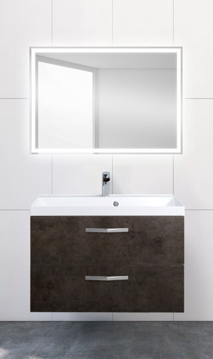 Belbagno База под раковину подвесная с двумя выкатными ящиками, AURORA-900-2C-SO-CS