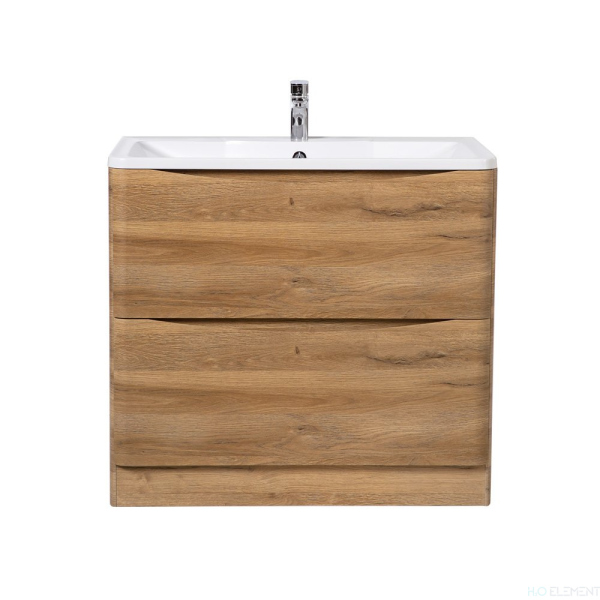 Тумба с раковиной Belbagno ACQUA, ACQUA-800-2C-PIA-BL+ BB800/455-LV-MR-ALR (готовый набор)