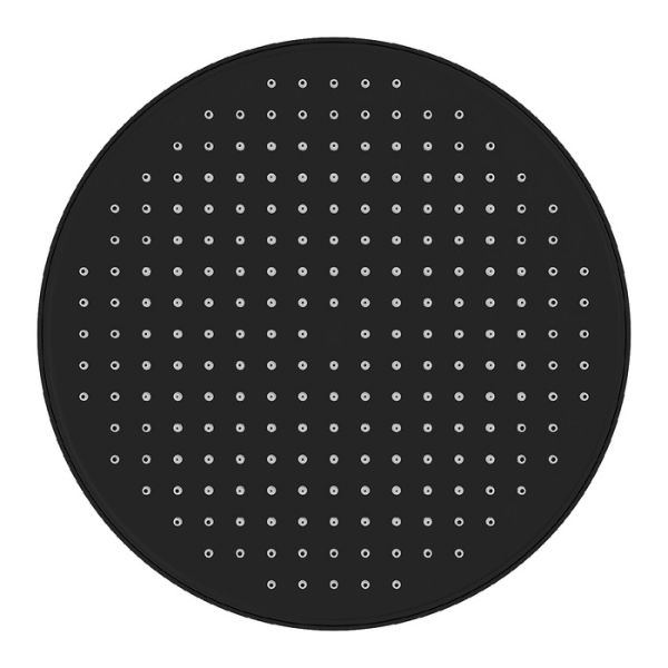 Душевая насадка верхняя круглая, черная матовая, Esper, IDDIS (ESP25BRi64)