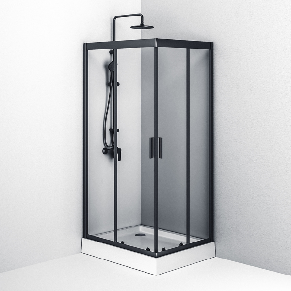 Душевое ограждение 100х80 см, без поддона AM.PM Gem, W90G-404-100280-BT