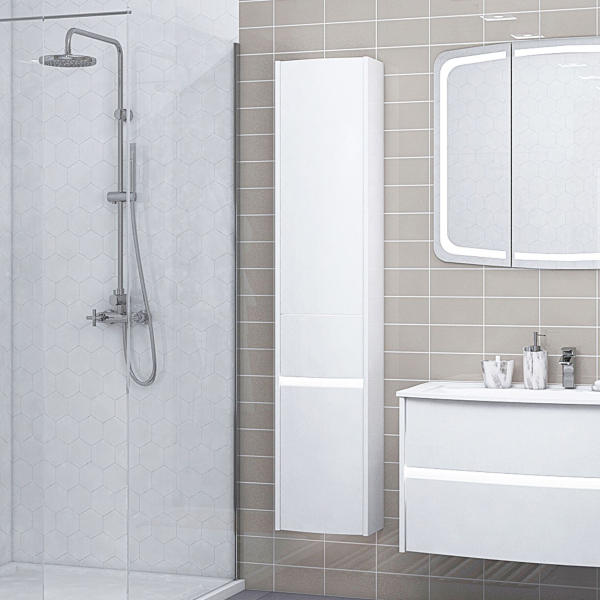 Шкаф-пенал Акватон Интегро Астера левый