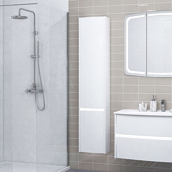 Шкаф-пенал Акватон Интегро Астера левый