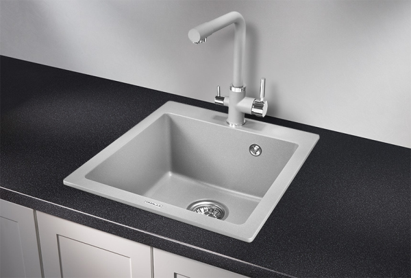 Кухонная мойка GRANULA (4651, АЛЮМИНИУМ)