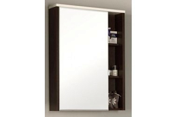 Шкаф-зеркало Акватон Крит 1A144202KT500 цвет Белый, венге