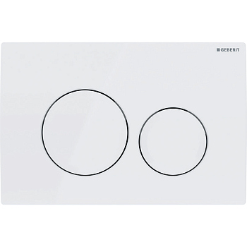 Смывная клавиша Geberit Delta20, белая, 115.127.11.1