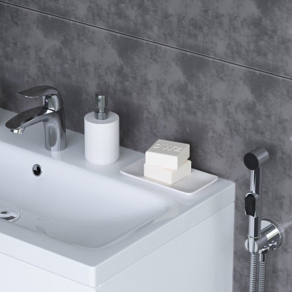 Смеситель для раковины, с гигиеническим душем Damixa Eclipse, 310300001