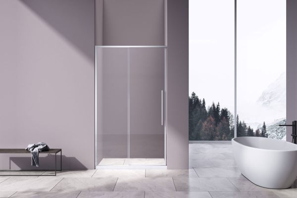 Душевая дверь Vincea Slim-N VDS-4SN130CL, 1300, хром, стекло прозрачное