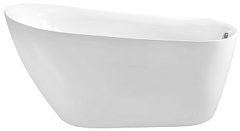 Акриловая ванна Aquatek Лагуна 170x78 см AQ-K133778WT, отдельностоящая