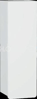 Пенал D-Light, Фасад матовый белый, боковины матовый белый, 36 см, правосторонний