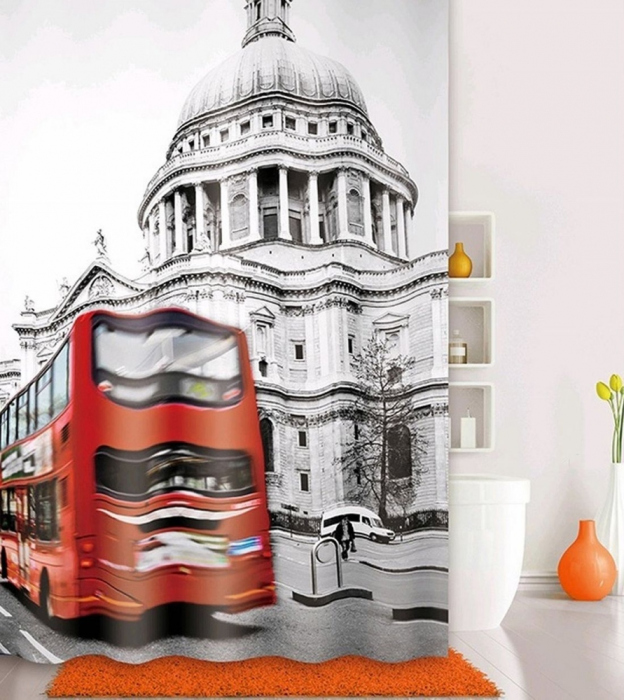 Штора для ванной Iddis London Spirits