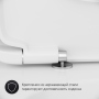 Унитаз-компакт AM.PM Inspire C508607WH