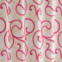 Штора для ванной Iddis Flower Lace Red