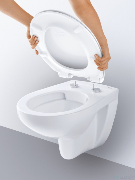 Унитаз подвесной Grohe Bau Ceramic 39427000 с крышкой