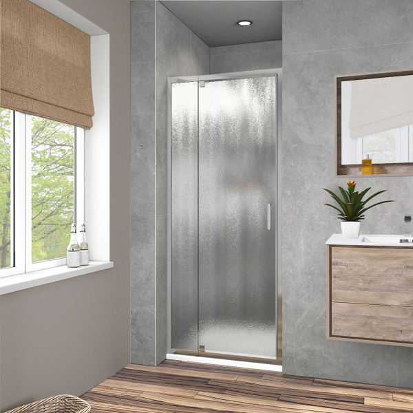 Душевая дверь Vincea Intra VDP-1I8090CH, 800/900, хром, стекло шиншилла