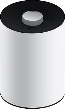 Мусорное ведро Keuco Plan 04989 белый лак, черное