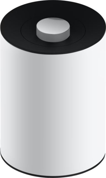 Мусорное ведро Keuco Plan 04989 белый лак, черное