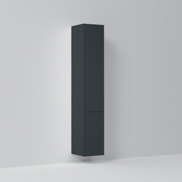 Шкаф-пенал подвесной, правый, 30 см, графит матовый AM.PM Gem, M90CHR0306GM