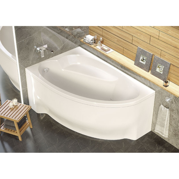 Ванна Alex Baitler NERO левая 150*95