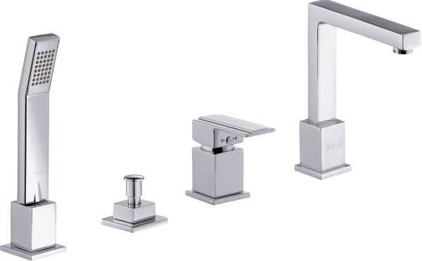 Смеситель E.C.A. Elea 102101056EX на борт ванны