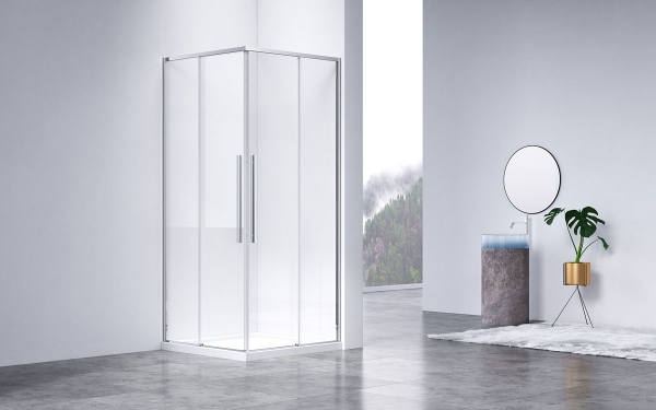 Душевой уголок Vincea Slim-N VSS-4SN900CL, 900*900, хром, стекло прозрачное