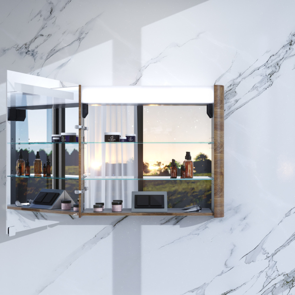Зеркальный шкаф AM.PM Sensation, M30MCR0801NF