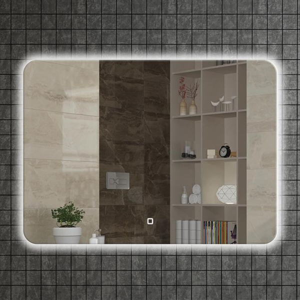 Зеркало Armadi Art Vallessi 100x60, круговая подсветка