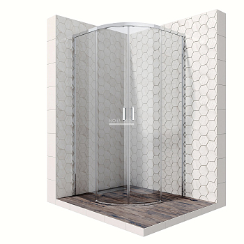 Душевое ограждение Ambassador Queen 11011102 (1000x1000x2000)