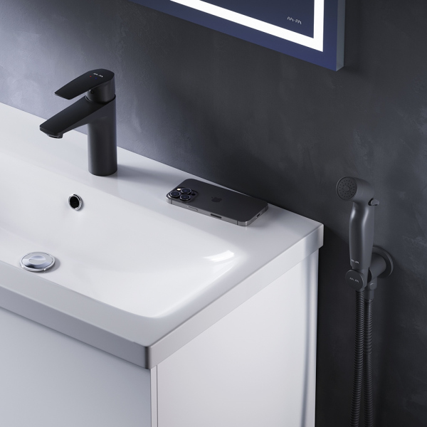 Смеситель для раковины с гигиеническим душем AM.PM Gem, F90A03022