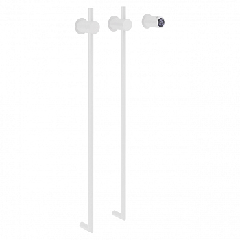 Полотенцесушитель электрический ABBER Charme AH4002MW белый матовый